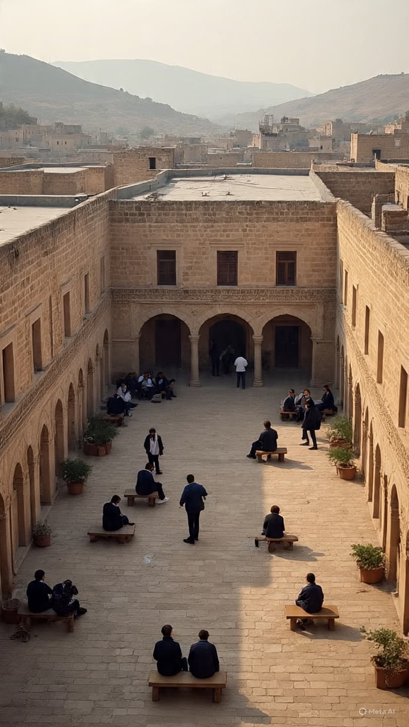 Where Morning Meets Movement: Tear Gas and Stillness in the Courtyards of the West Bank