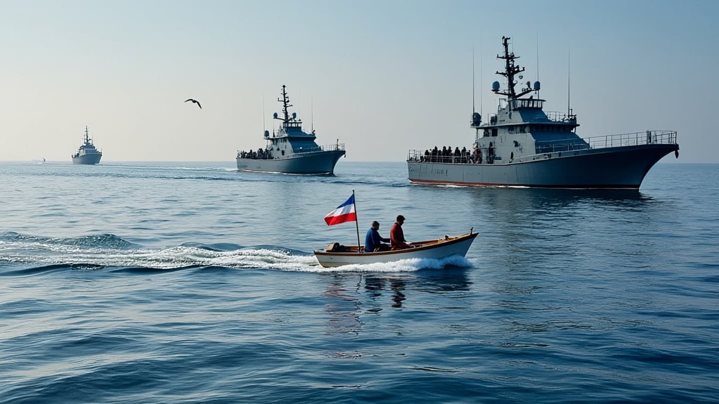 When Small Boats Carry Big Messages Into Contested Waters