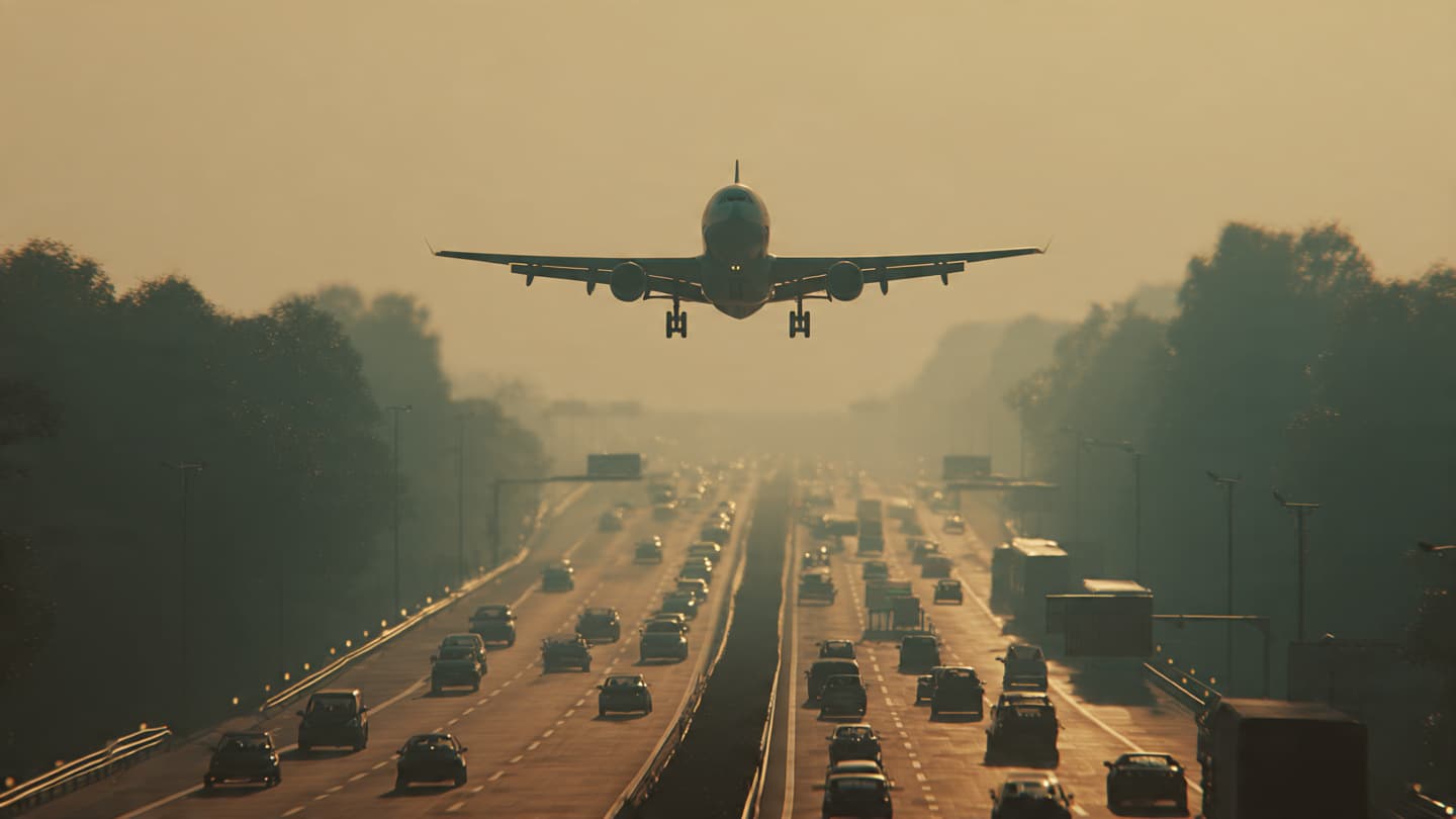 Between the Wings and the Morning Commute, Tracing a Sudden Path Toward the Ground