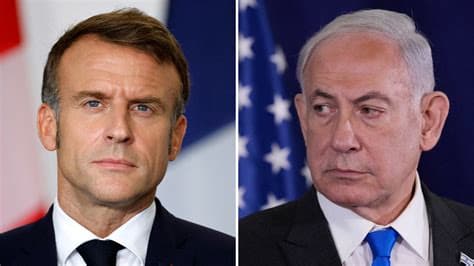 Macron Urges Israel to Drop ‘Territorial Ambitions’ in Lebanon