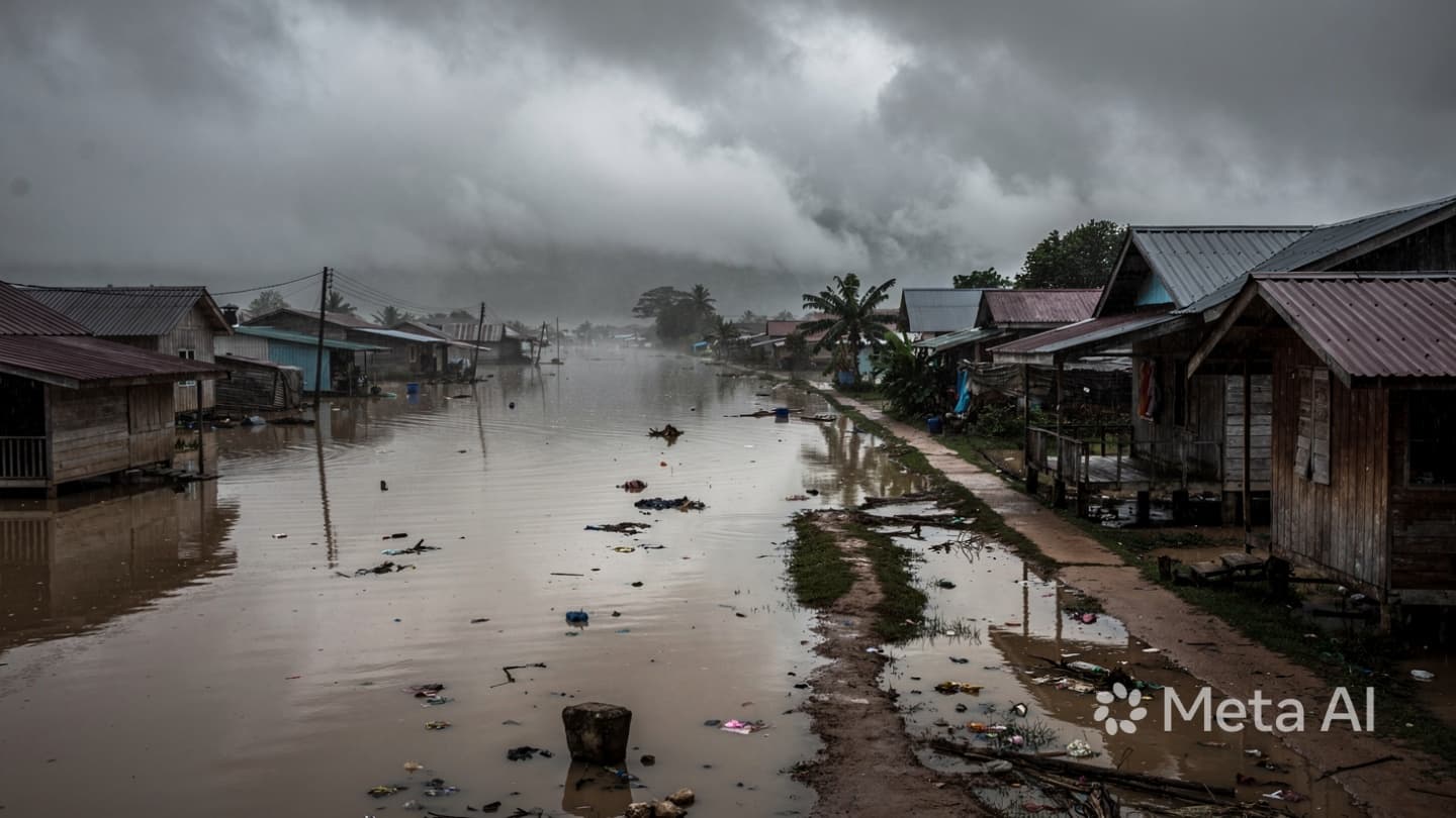 When the Clouds Refuse to Part, Water Rises Through the Southern Provinces This Season