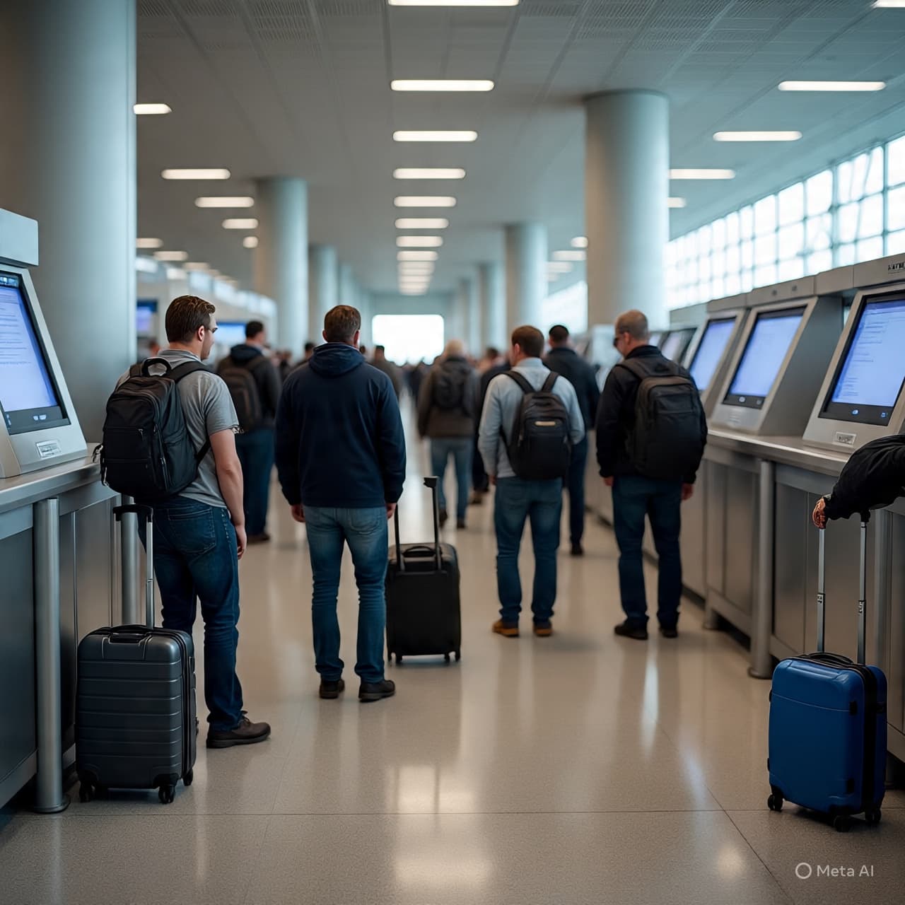 In the Long Lines of Travel: When Work Continues Without Wages at America’s Airports