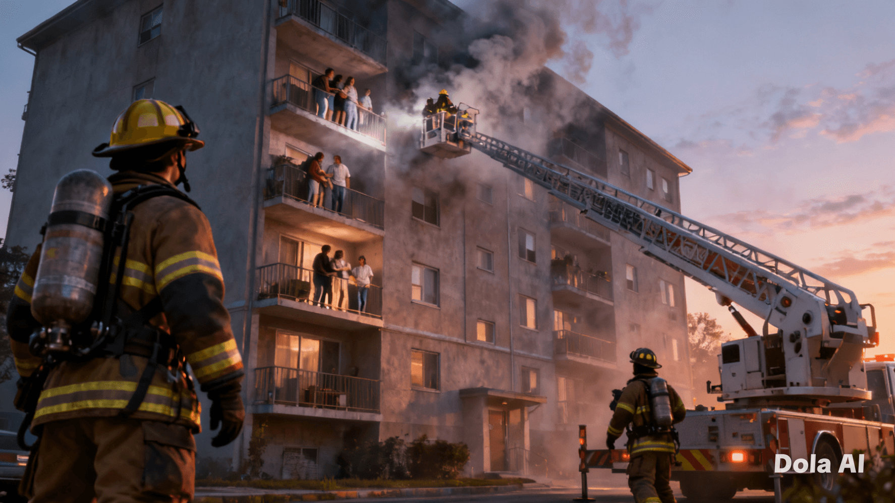 When Flames Touch Home: Almelo Residents Face an Unexpected Morning