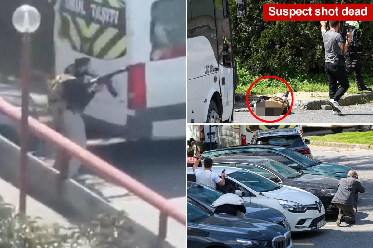 One Killed and Four Injured in 'Terrorist Attack' Near Israeli Consulate in Istanbul