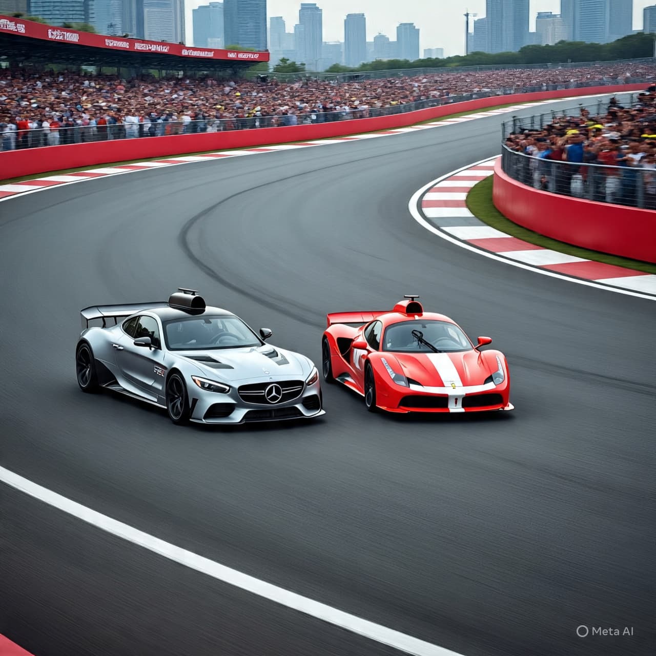 Between Silver and Scarlet: Russell’s Victory Emerges from a Fierce Ferrari Battle