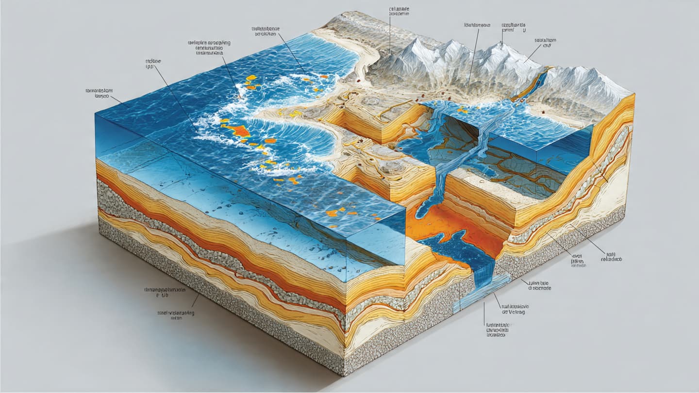 When the Earth quietly shifts, revealing new fractures beneath the ocean floor