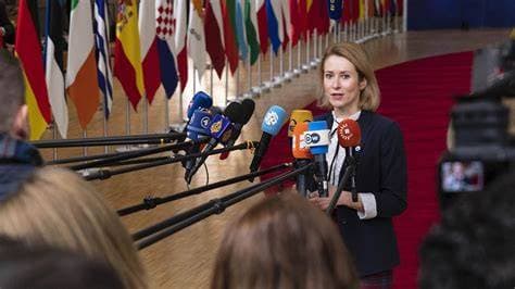 EU's Kallas Says Weakened Putin Gives 'Opportunity' to End Ukraine War
