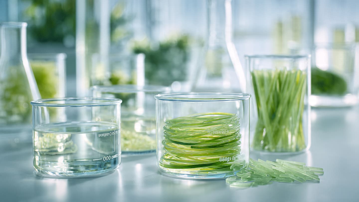 The Tiny Architects of a Better World, Turning Agricultural Waste into Living Green Plastic