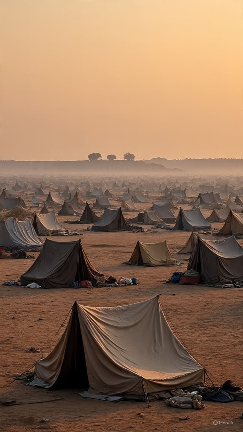 Where the Deep Cold Whispers of Loss: A Silent Vigil for a Disintegrating African Heart