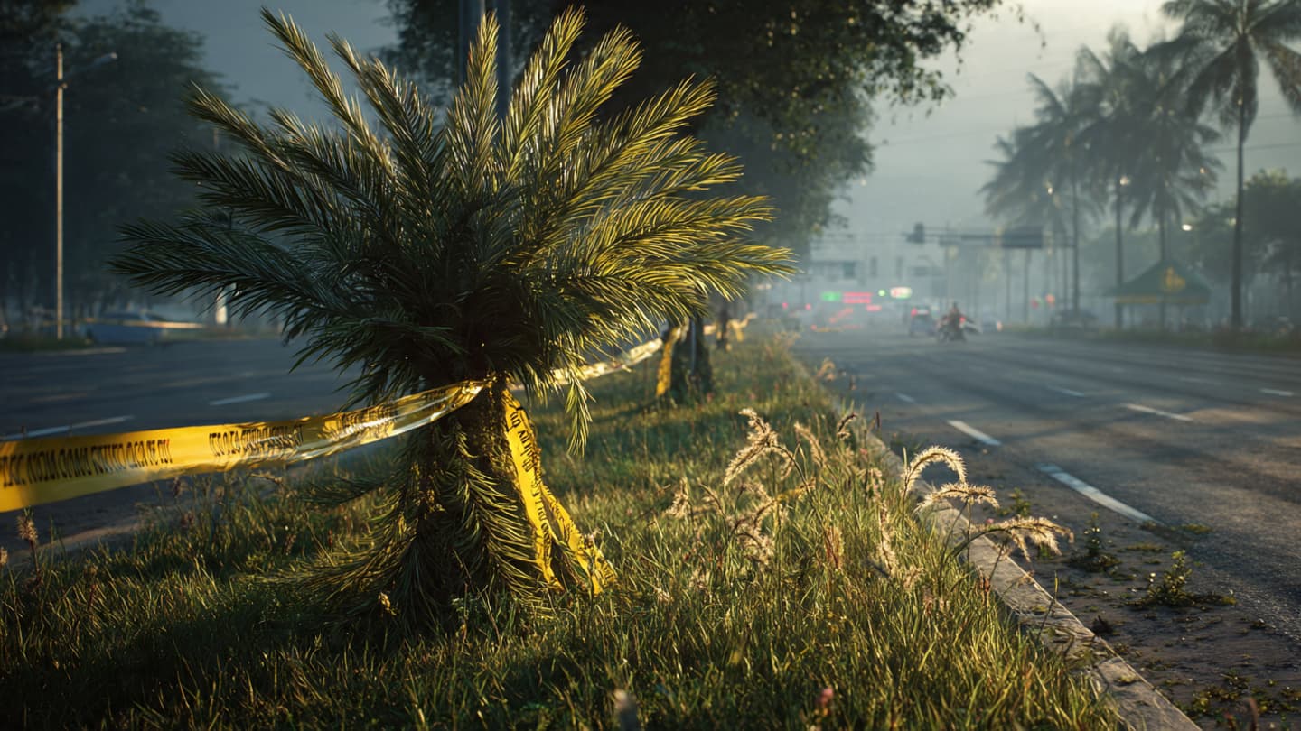 When Two Worlds Collide in the Tropics: A Narrative of Loss Upon the Median