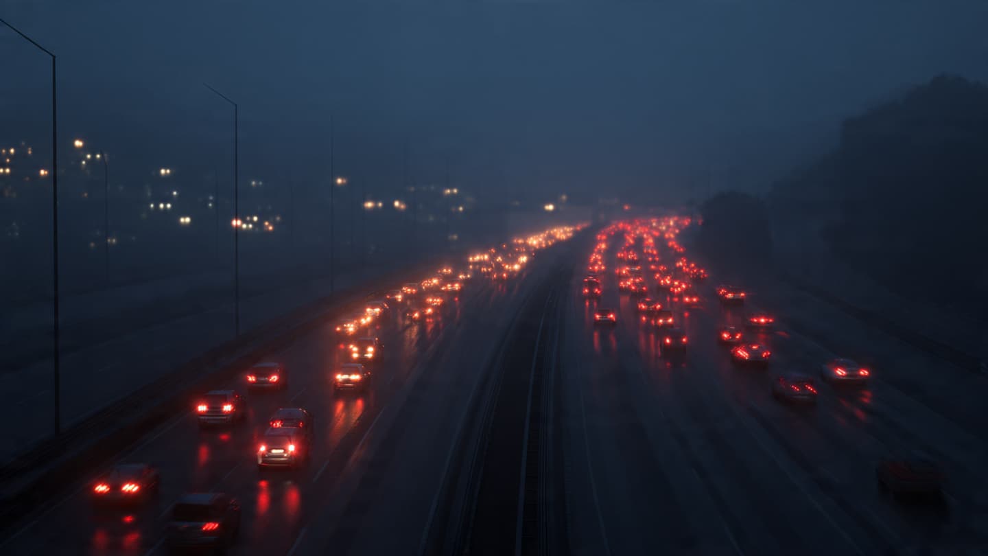 Beneath the Grey Canopy of the Dublin Sky, The Sudden Grinding of the Gears