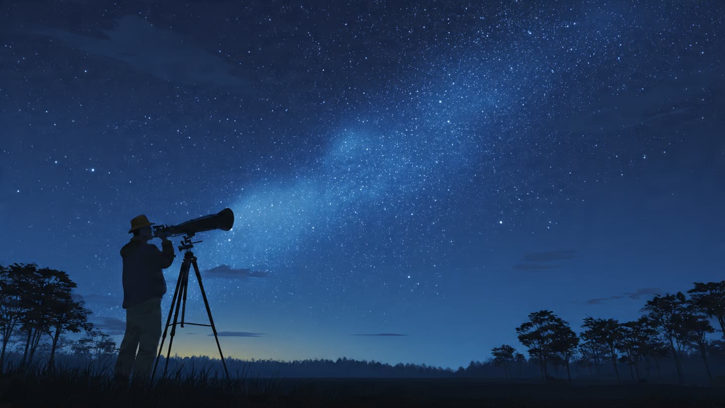 When the universe leans closer to a quiet backyard lens