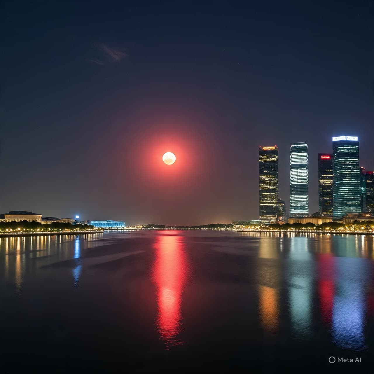 Under a Red Moon’s Gaze: Singapore Awaits the Sky’s Quiet Waltz