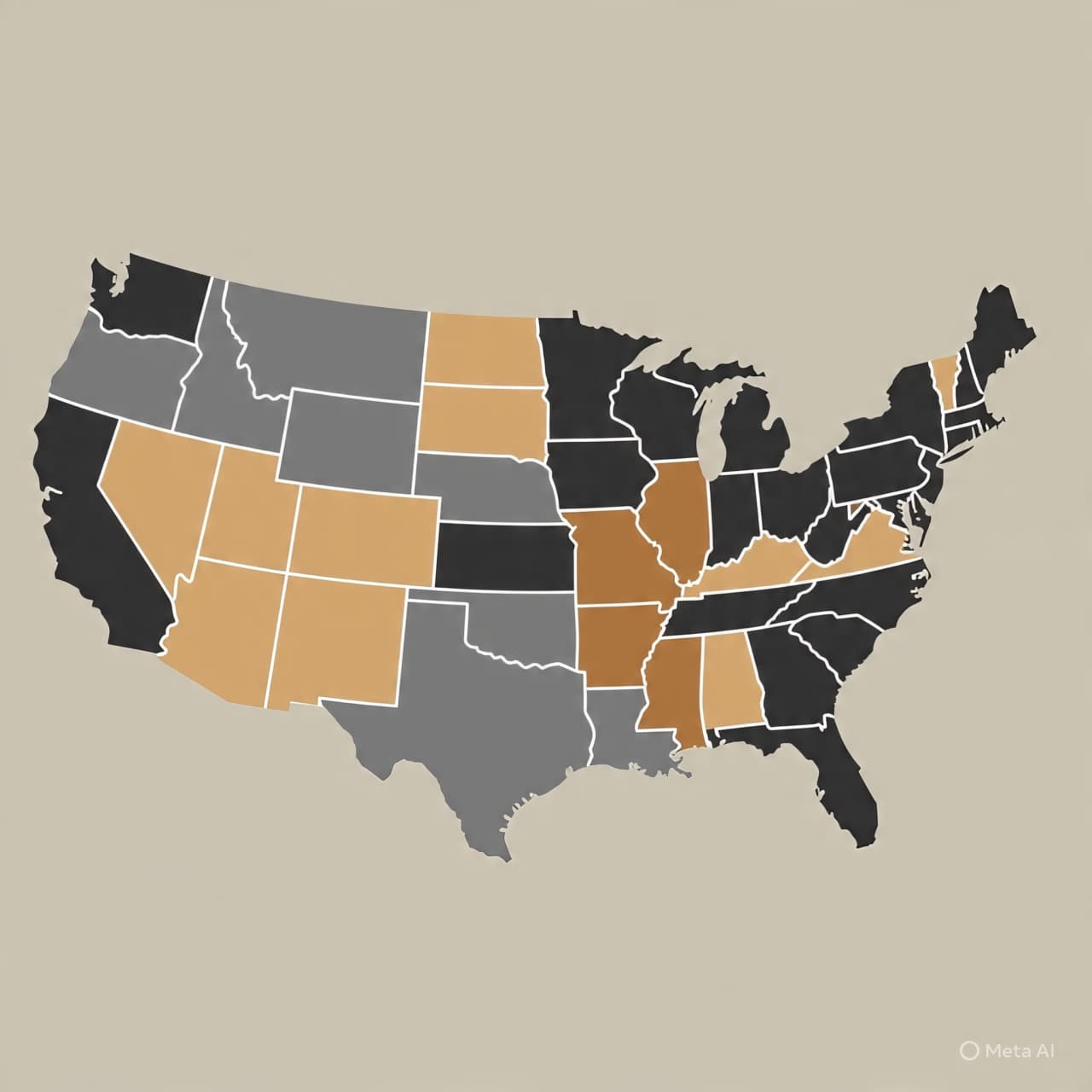When Motion Becomes a Map: Tracing Where America Moves