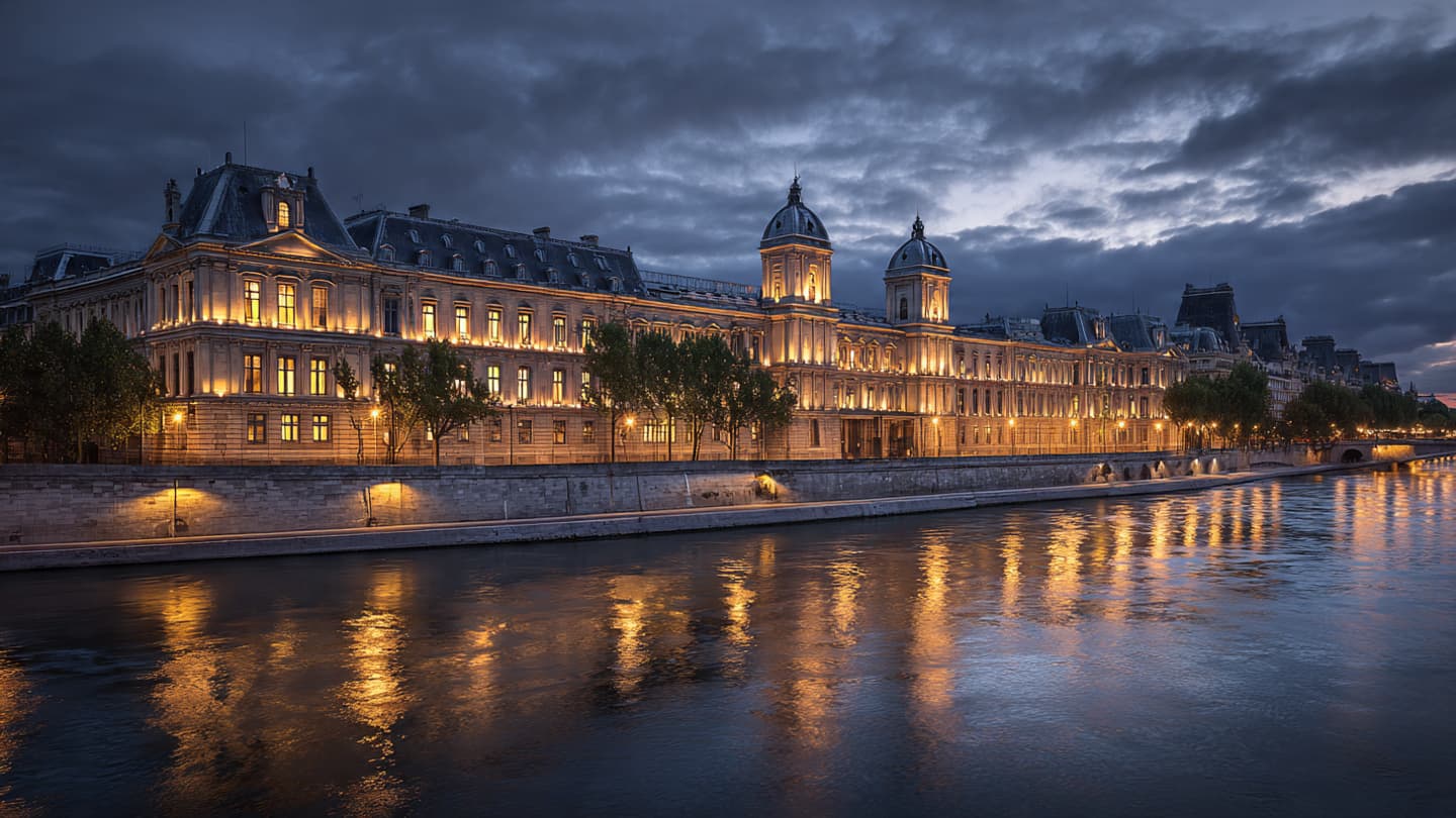 Where the Wealth of Nations Flows Beneath the Archways of a Quiet Parisian Morning