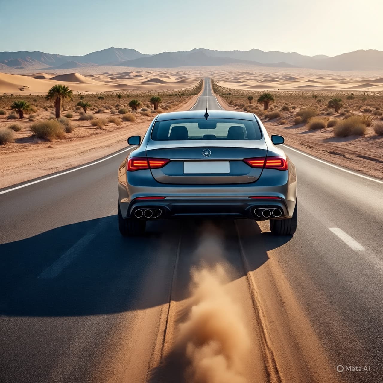 A Journey Through Dust and Determination: When Homebeckons Across Desert Roads