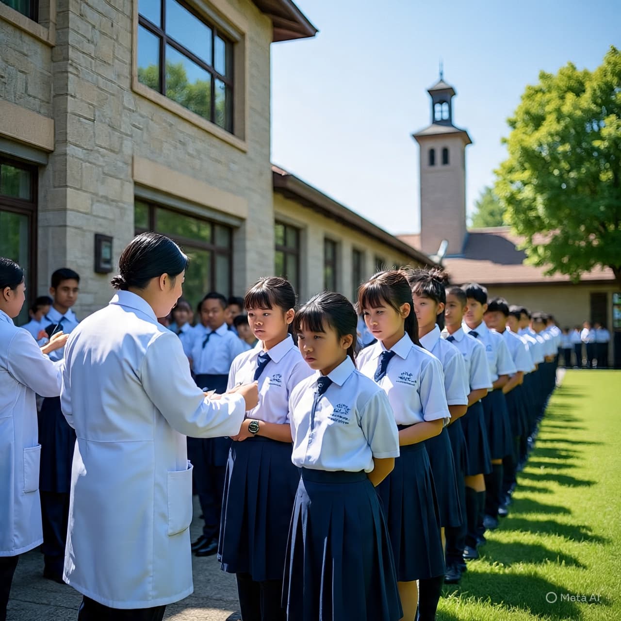Where Silence Meets Concern: Students Queue as a Community Reflects