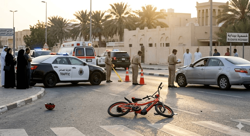 Tragedy in Budaiya: 11-Year-Old Boy Killed Following Electric Bike Collision