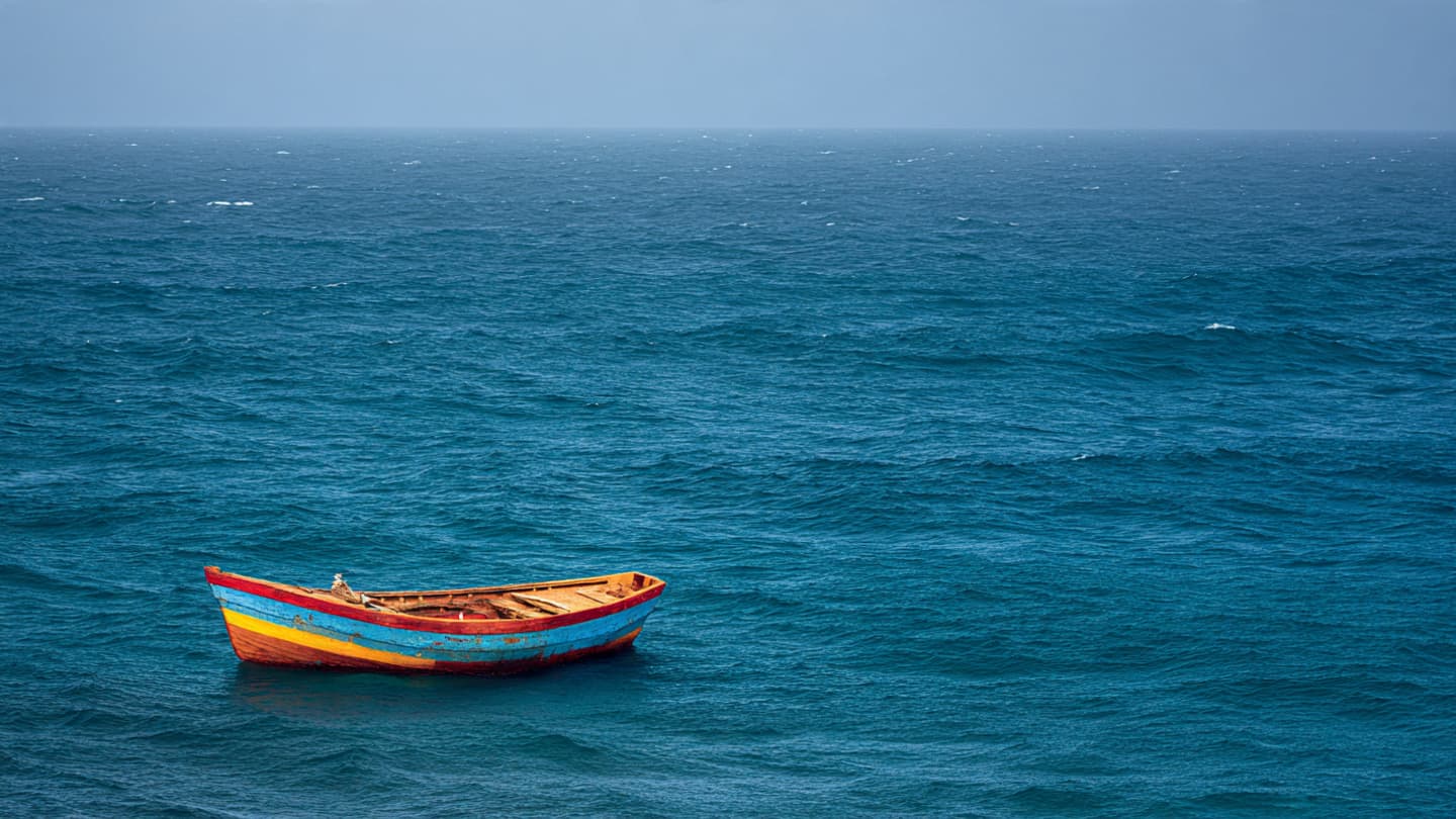 Between the Blue Mountains and the Deep Current of a Silent Northern Sea