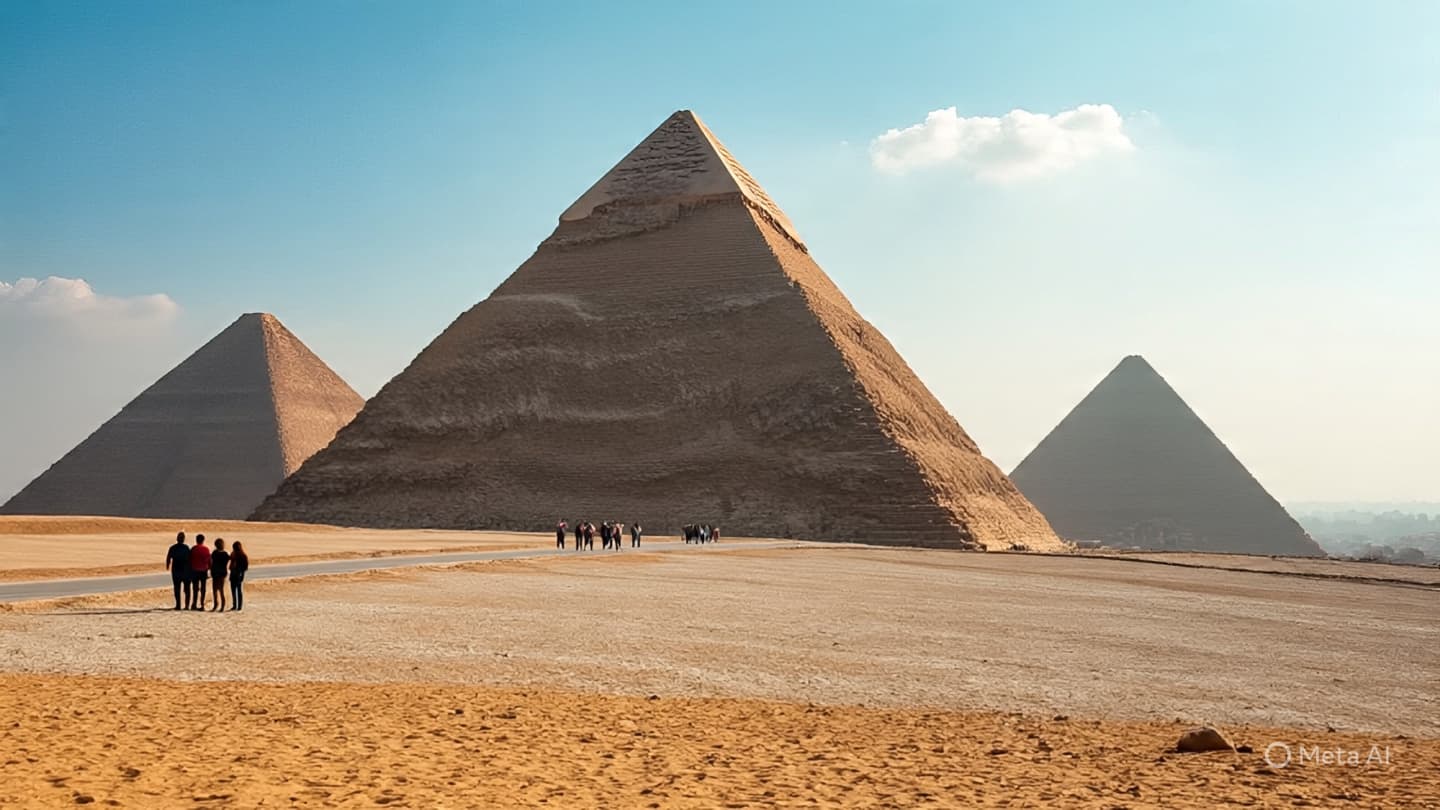 At Ancient Pyramids, A Moment of Reflection Turns Into Crisis