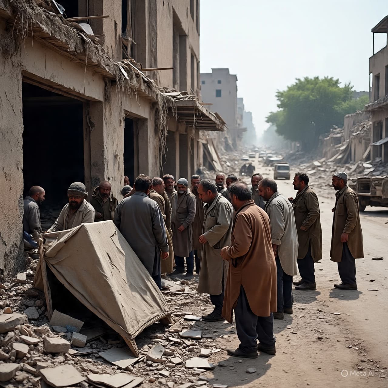 Ashes in the Courtyard, Names in the Air: The Slow Counting After Impact