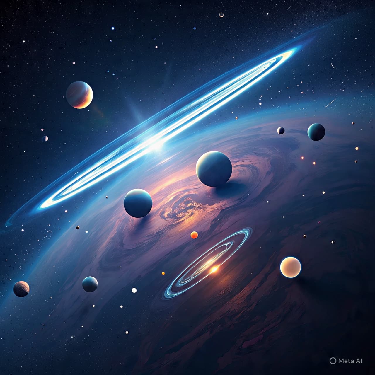 When distant worlds refuse to stand still, the universe reveals its motion