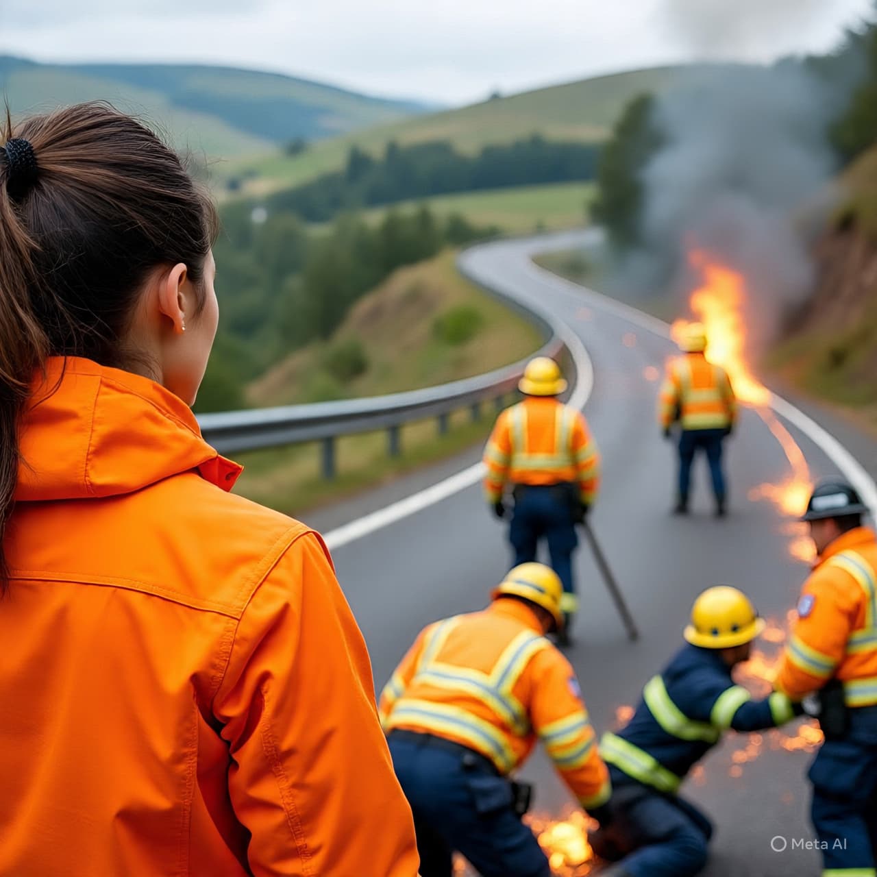 A Quiet Drive, A Rising Flame: An Incident on Tuen Mun Road