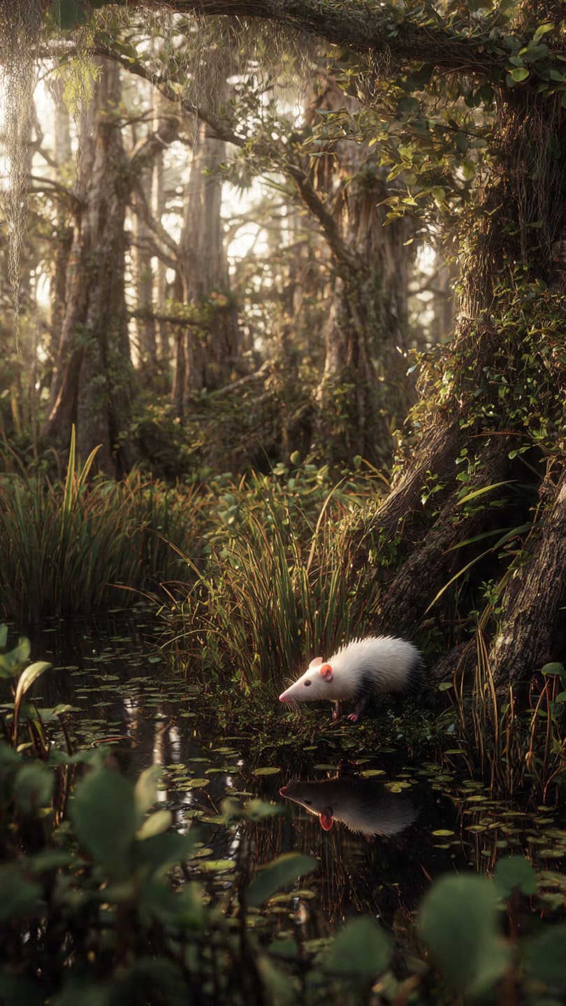 An Unlikely Balance: How Opossums Enter Florida’s Python Fight