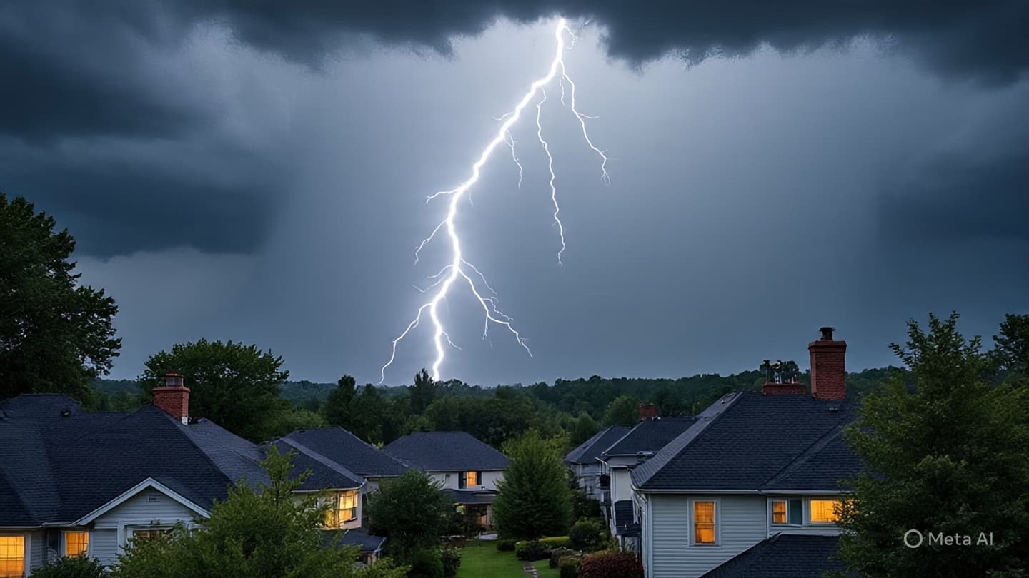 A Sudden Storm Leaves Its Mark Across Two Cities