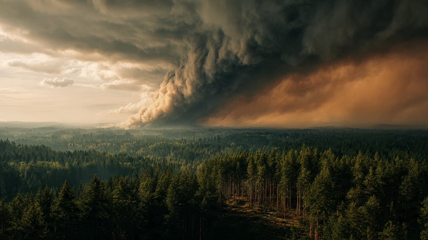 Beyond the Edge of the Pines: Tracking the Restless Glow Near the Fort McMurray Horizon