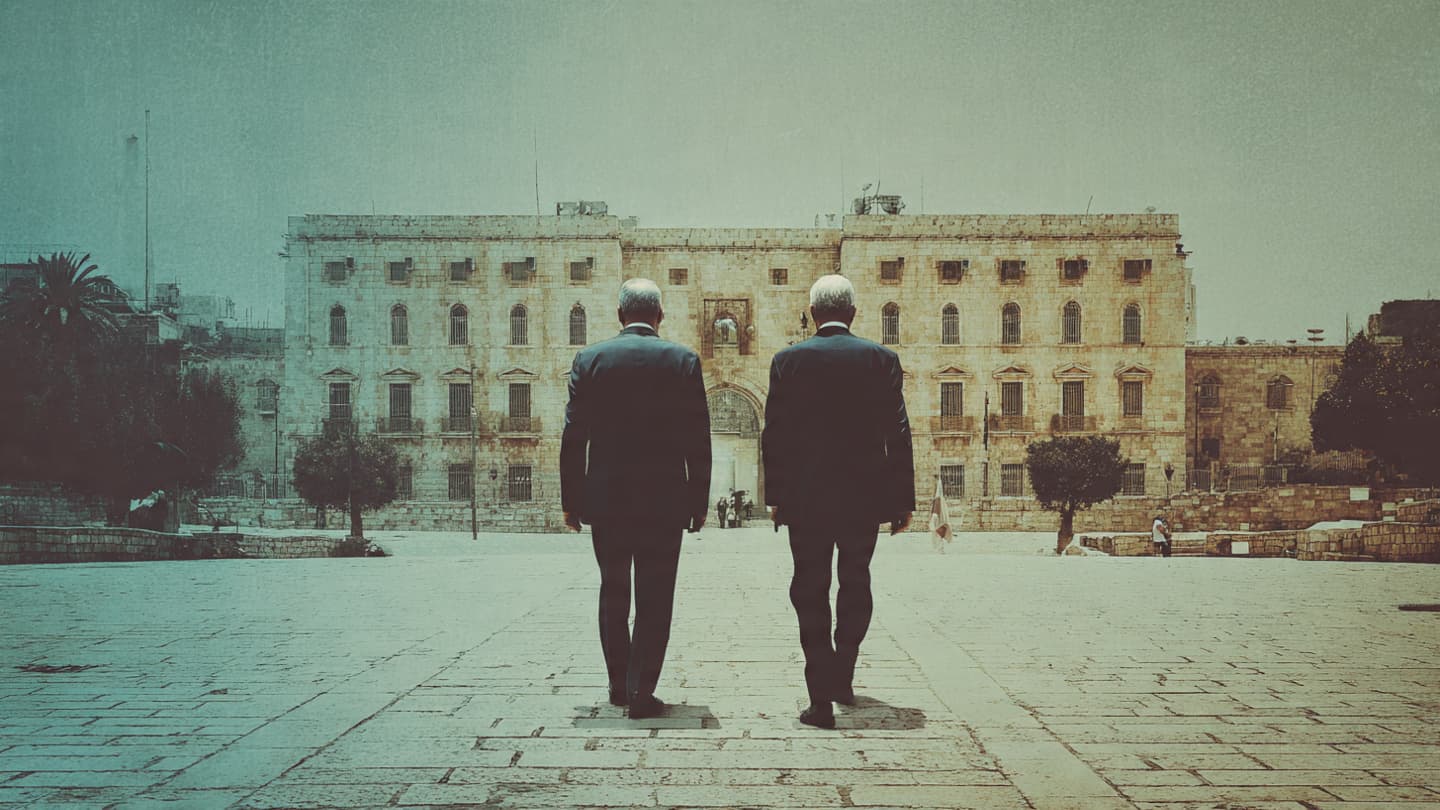 As Autumn Nears the Knesset: Two Rivals Walk Together Through Israel’s Fractured Light