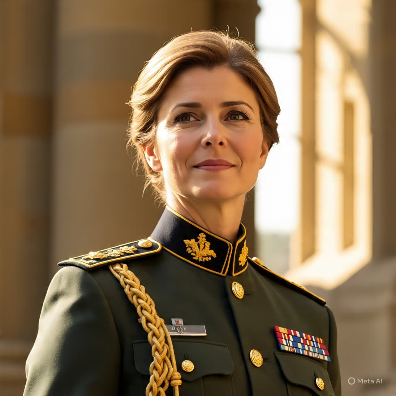 When Royalty Embraces Duty: Queen Maxima Joins the Army to Defend a Changing World.