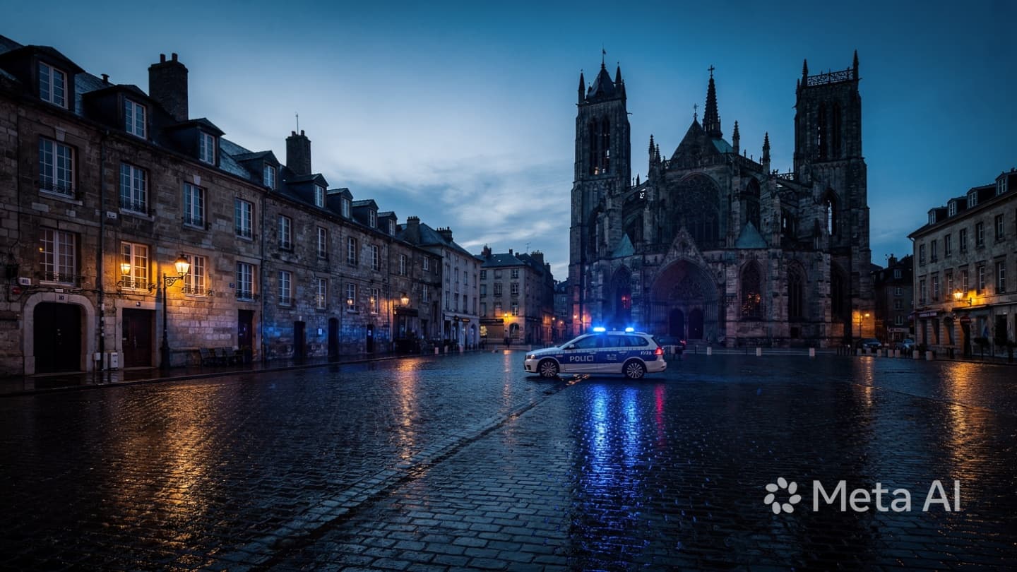 The Sudden Breaking of the Morning Square, Where the Cobblestones Met the Unyielding Steel