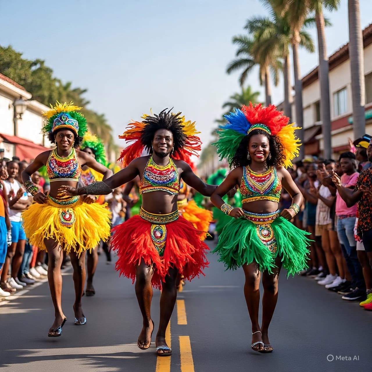 “Rivers of Color and Rhythm: The Heart of Lagos Carnival”