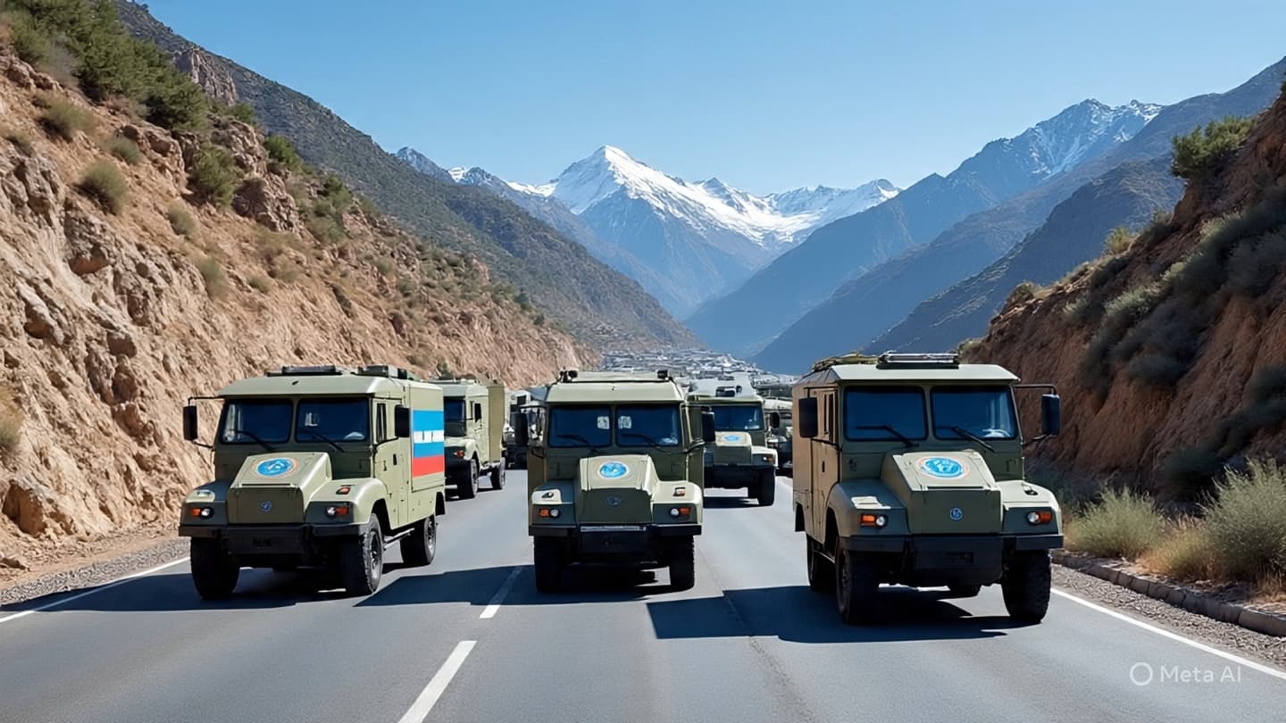 A mission of calm disrupted by the echoes of conflict in Lebanon