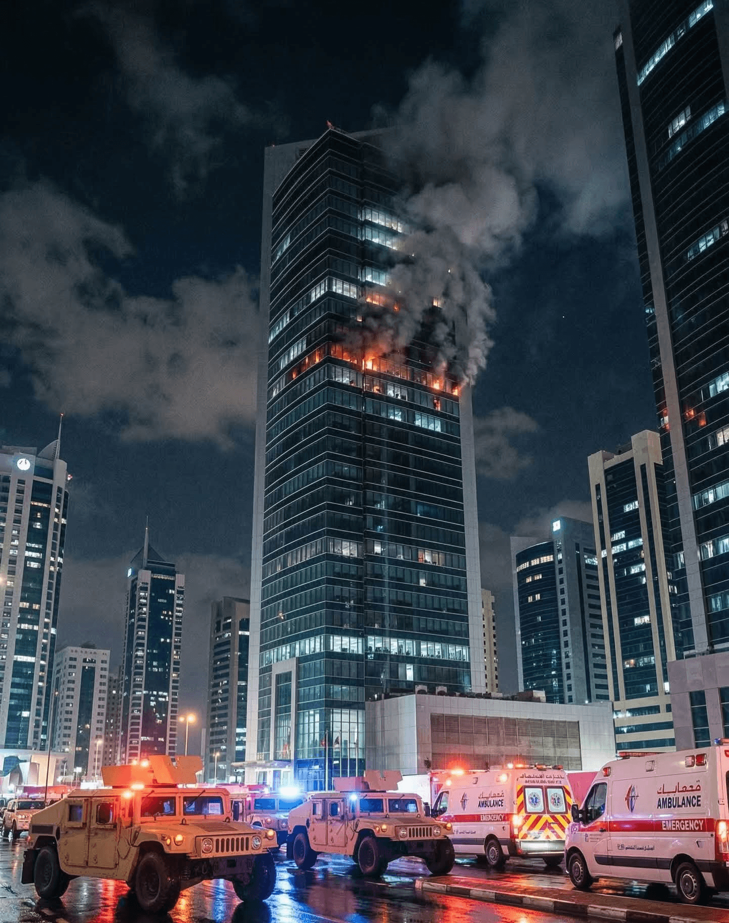 U.S. Troops Rushed to Bahrain Hospitals After Tower Attack