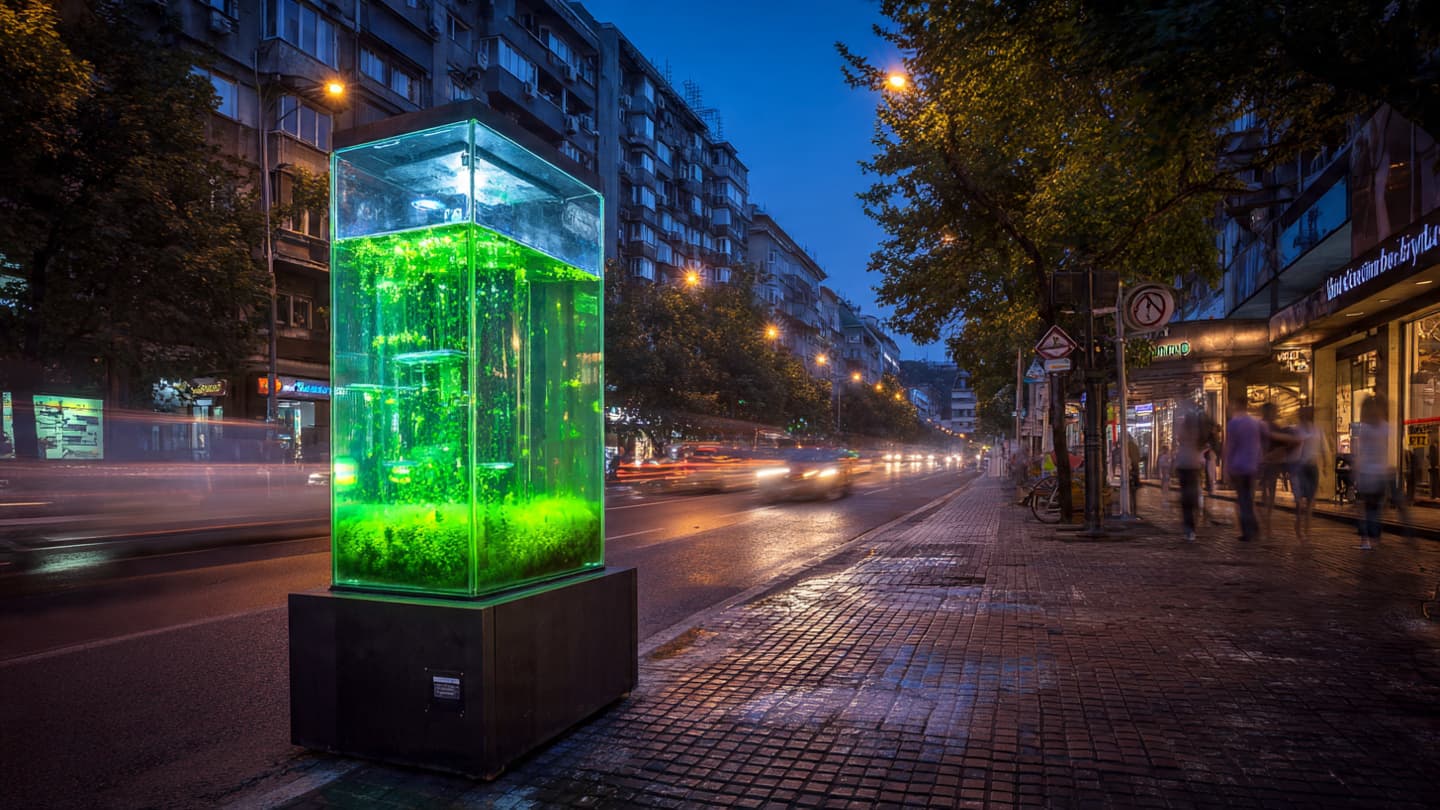 Tracing the Breath of the Microscopic, A Green Solution for the Stone Streets of Serbia