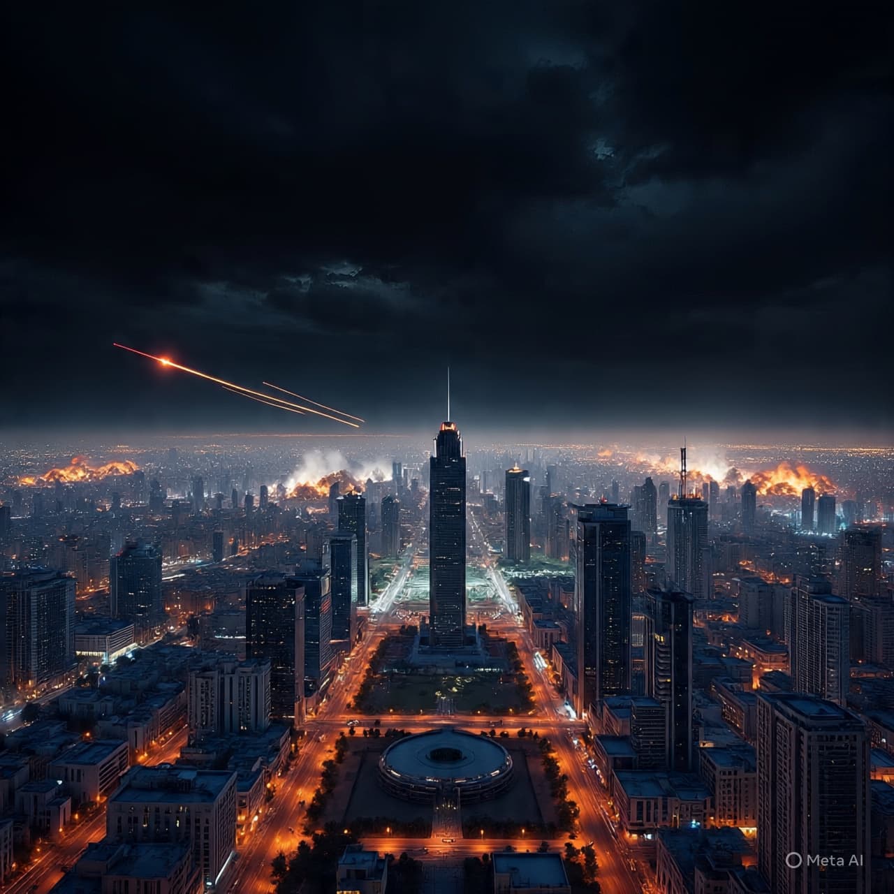 Fragments Over the City: A Barrage From Iran and the Uneasy Silence That Followed