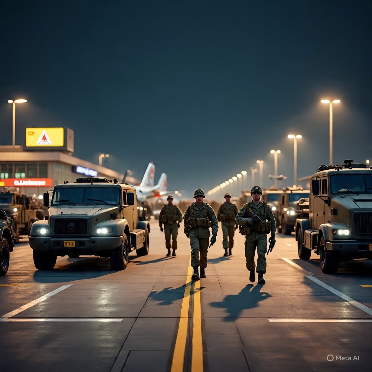 “Steps That Follow Shadows: The Quiet Advance of an International Force”