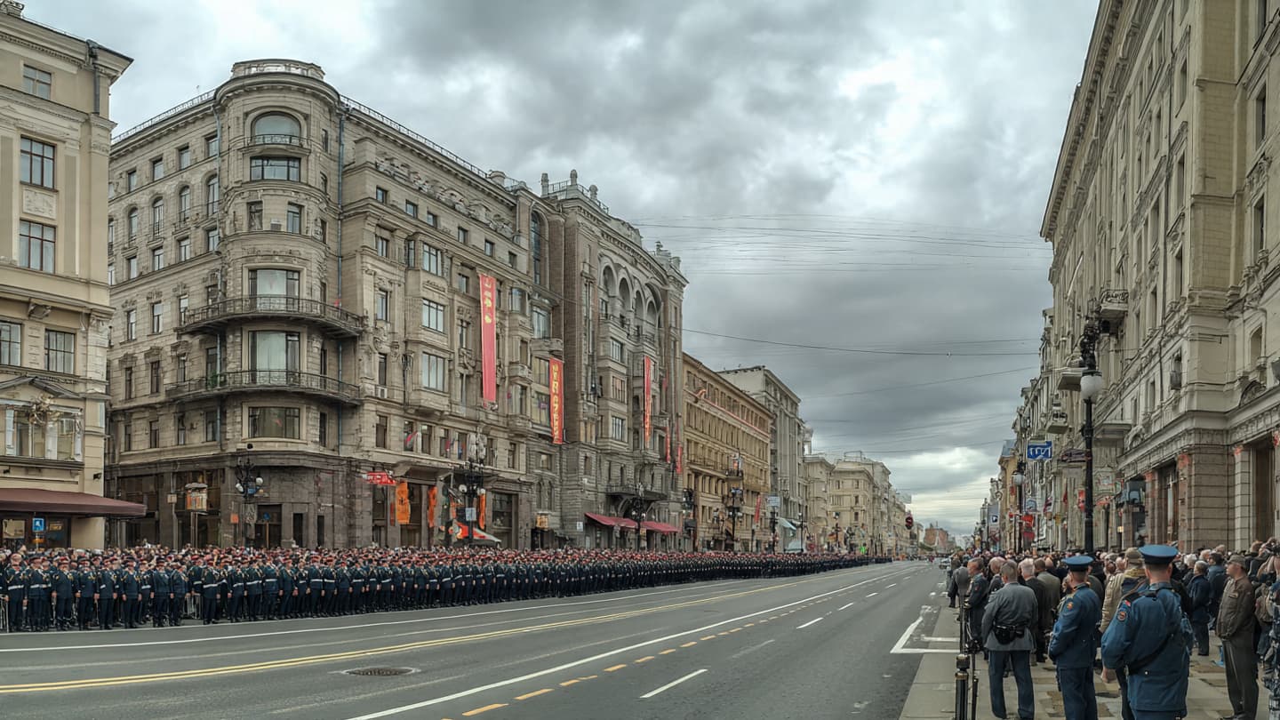 Even Historic Parades Quietly Changed Under the Weight of War