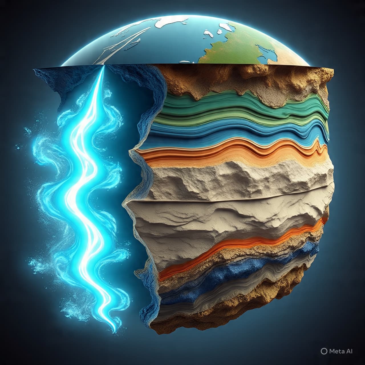 A Geometry of Liquid Memory: When the Arid Heart Finds Sustenance within the Subterranean Stone