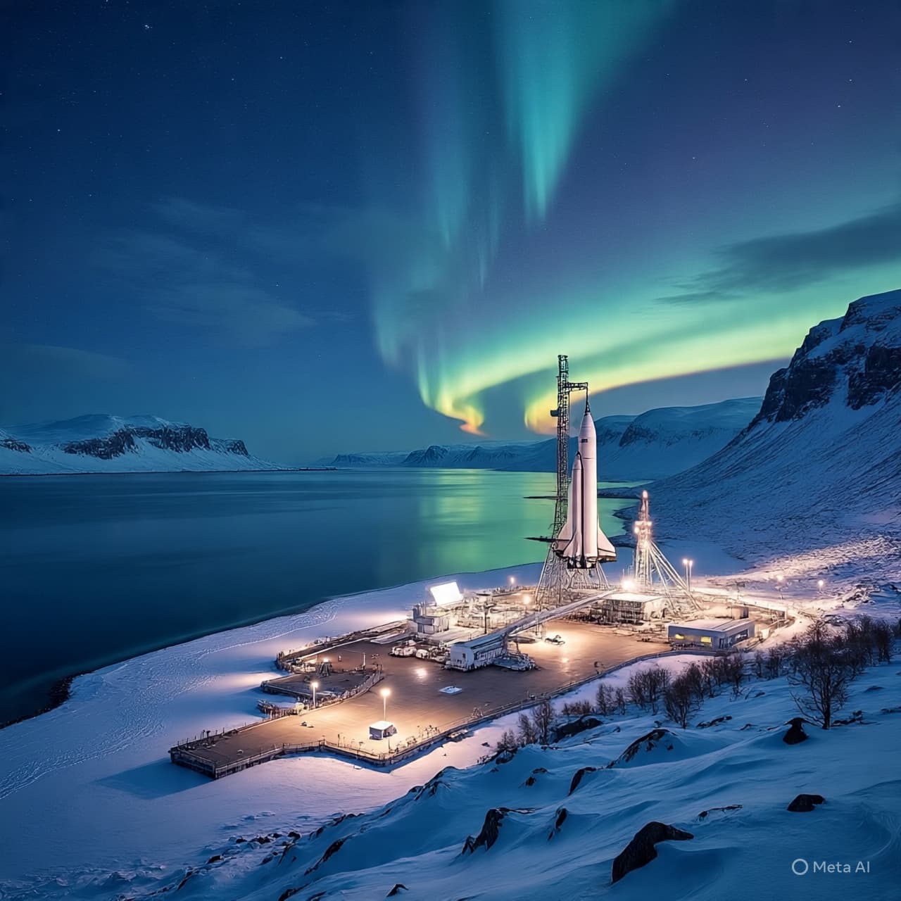 At the Edge of Sea and Sky: Northern Shores Align for a Shared Ascent Into Orbit