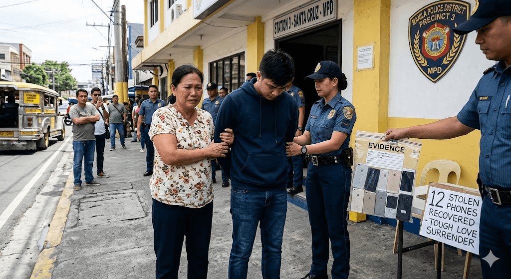 Mother Knows Best: Fugitive Thief Surrendered to Police by His Own Mother After Stealing 12 Cellphones