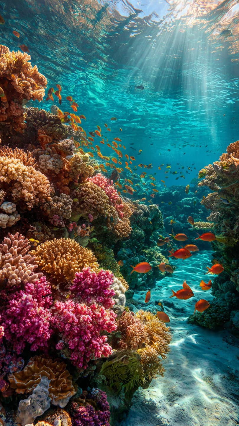 بين الأزرق والعظم: رحلة الشعاب المرجانية الكبرى