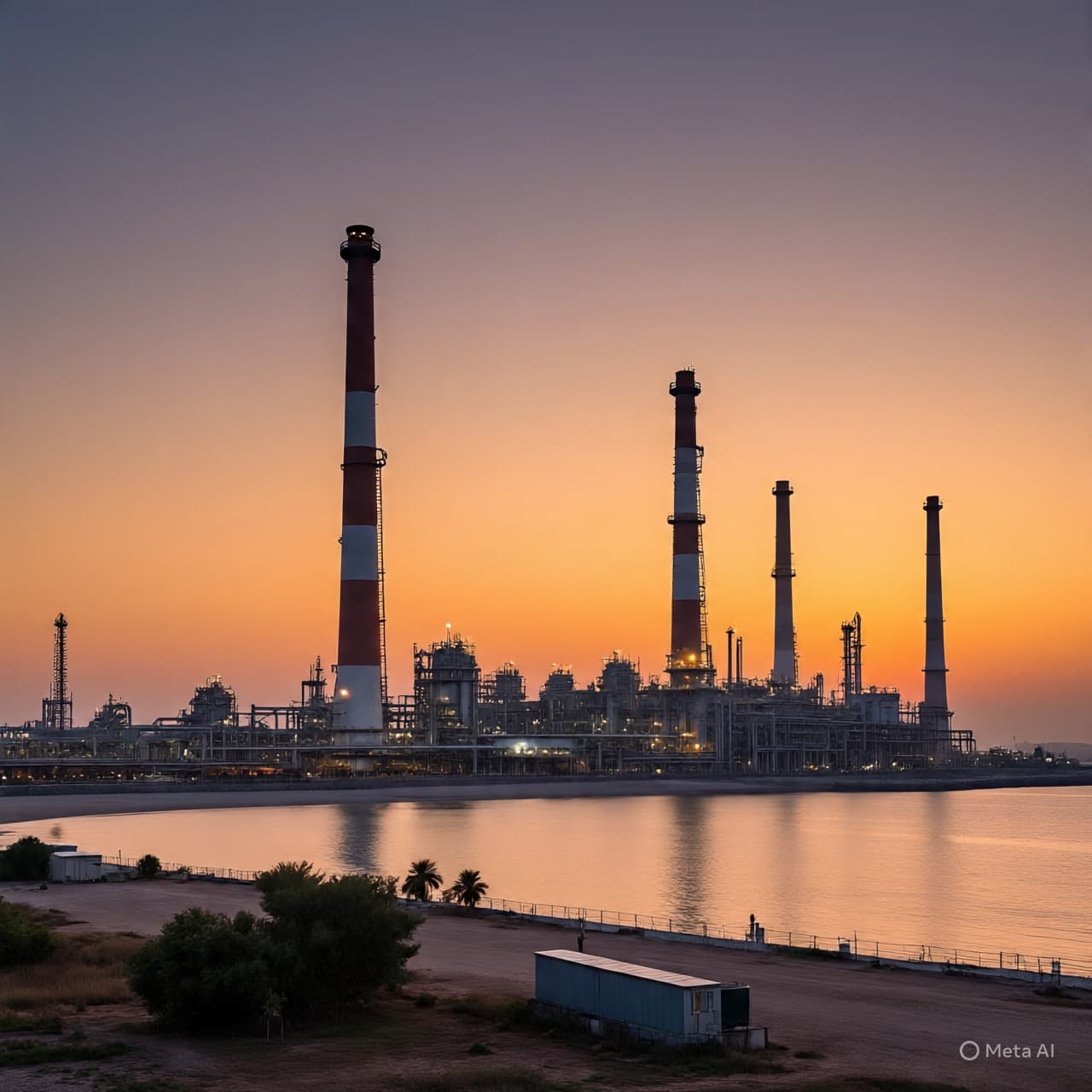 Across the Sea’s Glass: Fire, Threat, and the Quiet Pulse of the Gulf