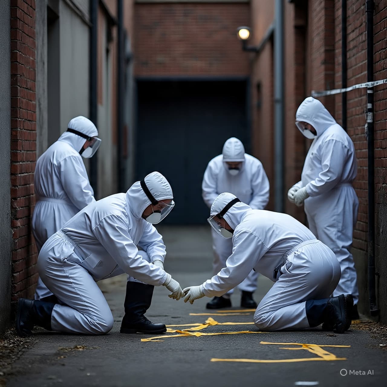 Under the Watch of Blue Lights: Increased Police Presence as Murder Investigation Begins