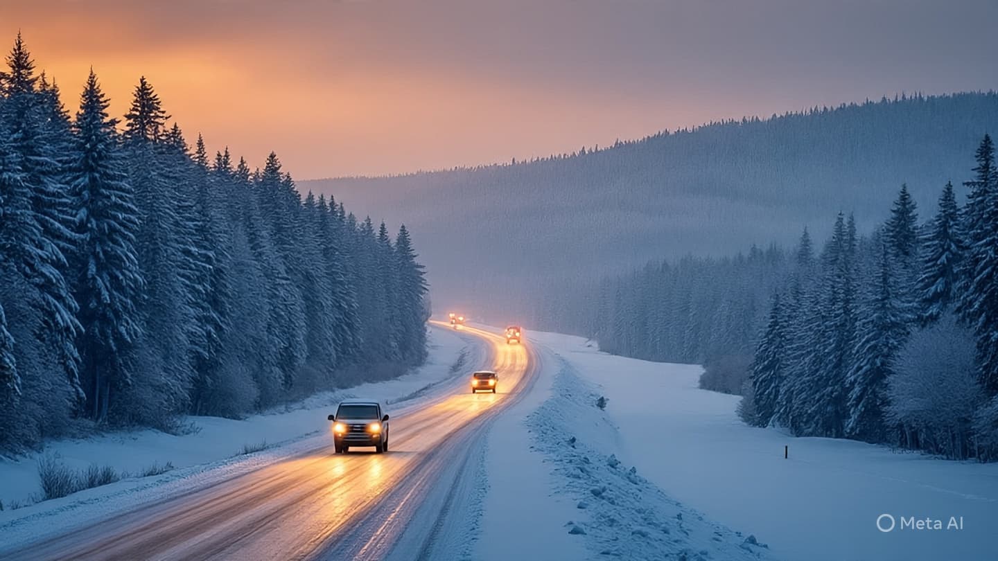 When Spring Turns Back, Roads in Alberta Grow Uncertain