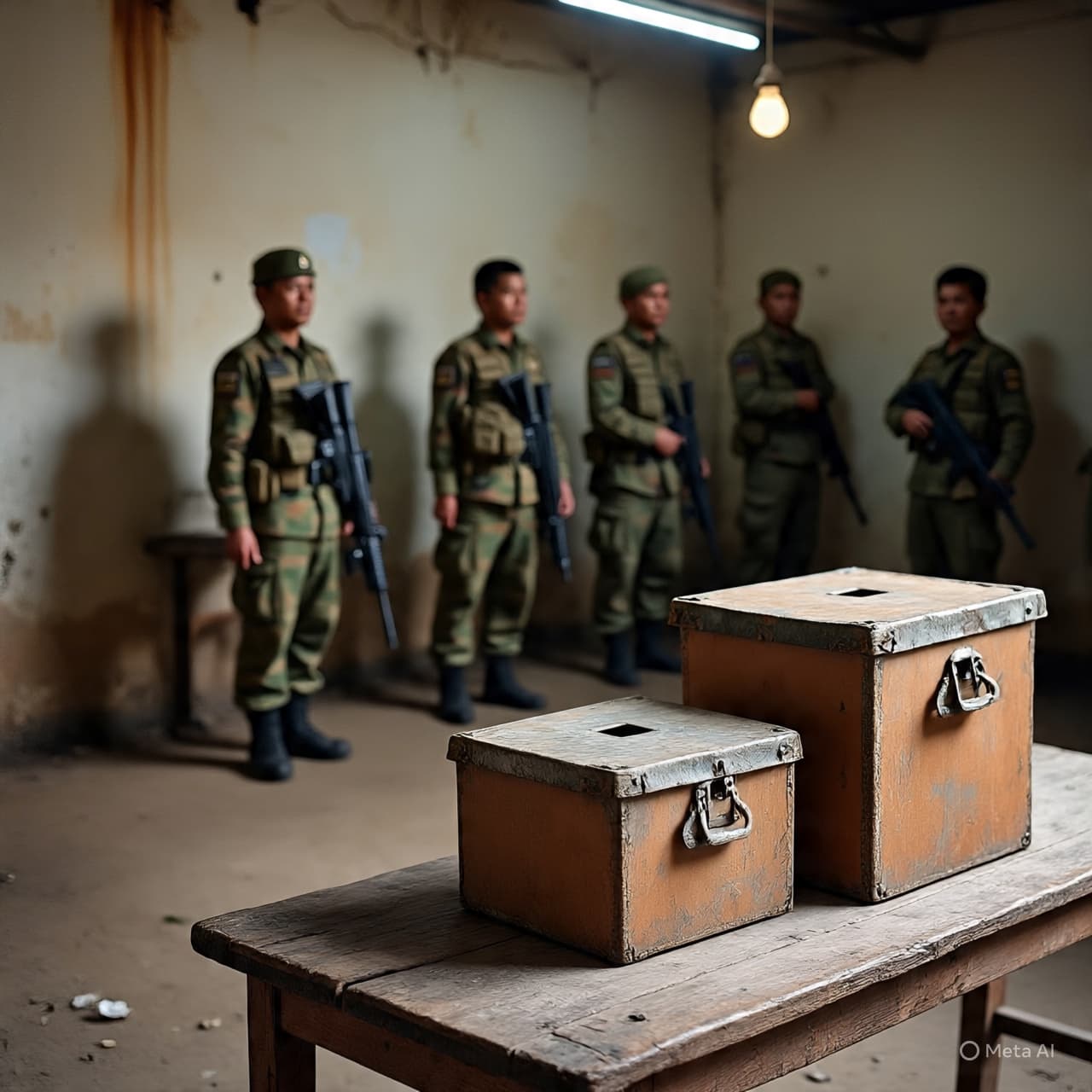 Under Watchful Skies: A Country Votes Amid Violence and Absence