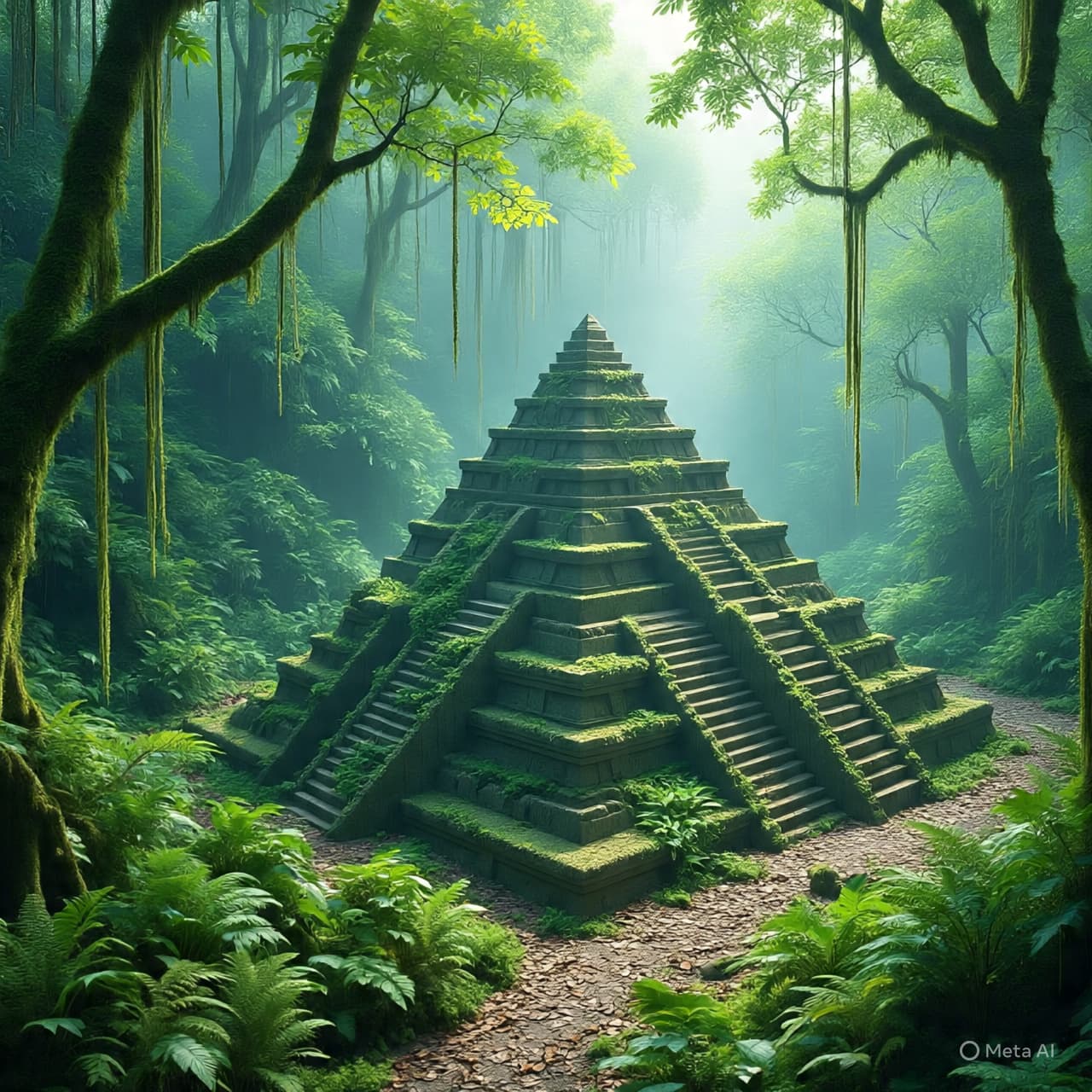 Beneath the Emerald Canopy, Reflections on the Lidar Beams Mapping the Ghostly Mayan Stone Foundations