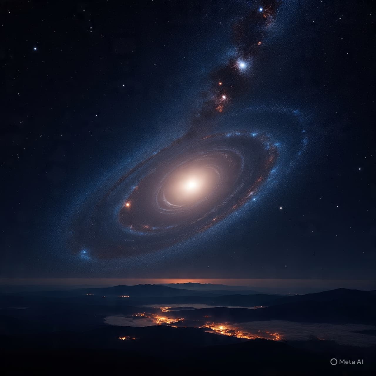 From Radiance to Void: A Possible Black Hole Is Born